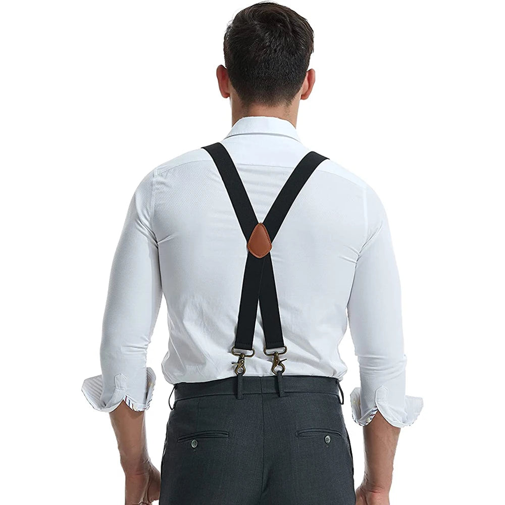 Leather Suspenders for handsome & Love