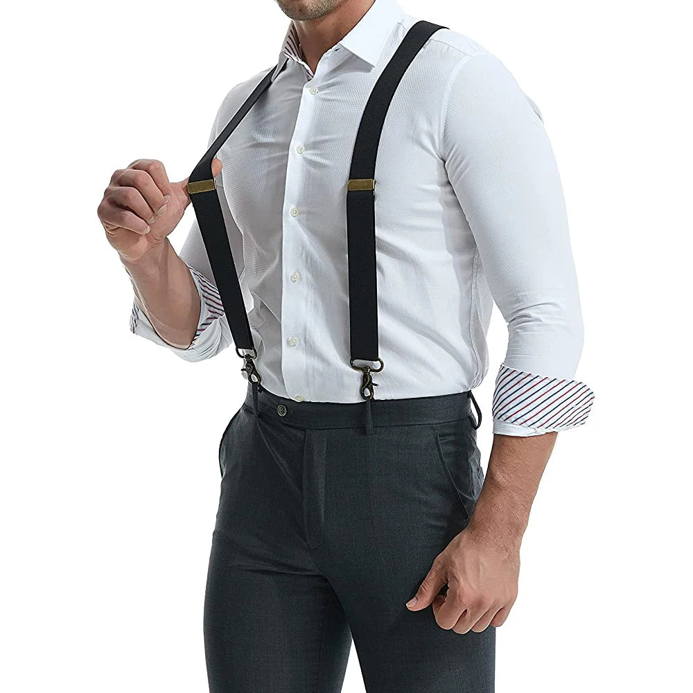 Leather Suspenders for handsome & Love