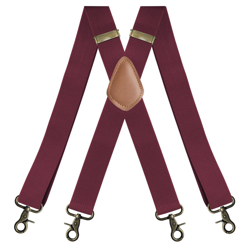 Leather Suspenders for handsome & Love