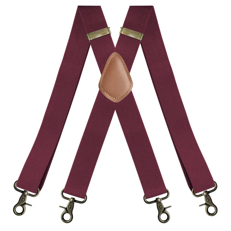 Leather Suspenders for handsome & Love